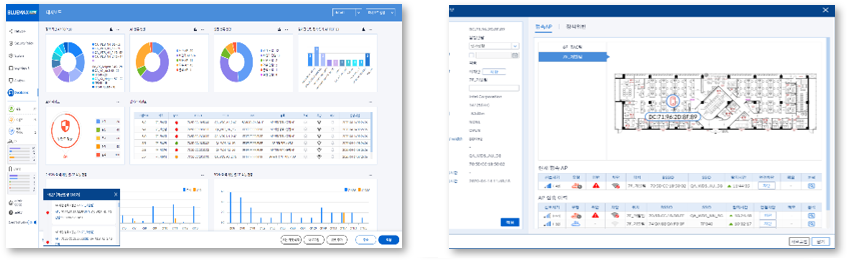 보안 운영·관제·관리에 최적화된 모니터링, 통계, 분석 제공